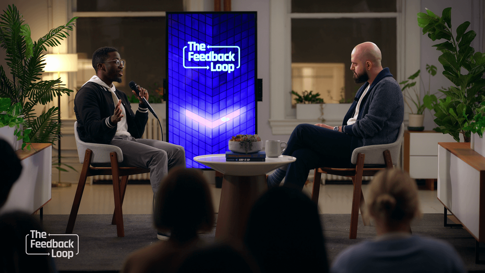 The Feedback Loop podcast studio